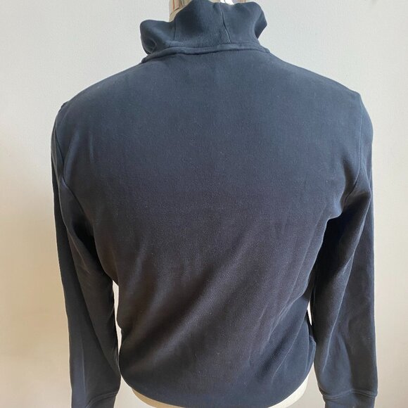 Lacoste black polo sweatshirt mens size 4 - Picture 5 of 7